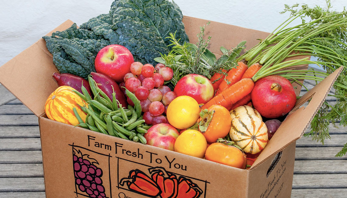 fresh produce delivered to your home